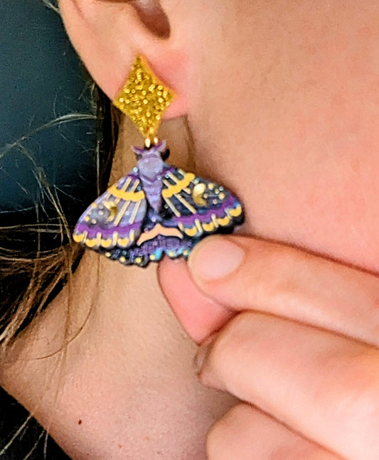 Moth Earrings