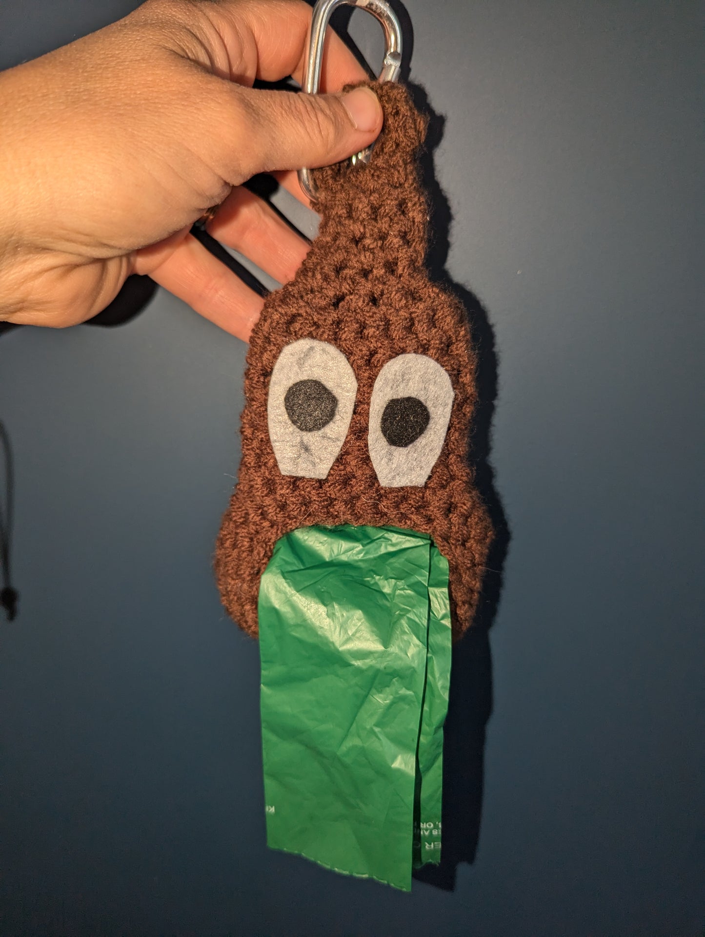 Poop Emoji Dog Poop Bag Holder