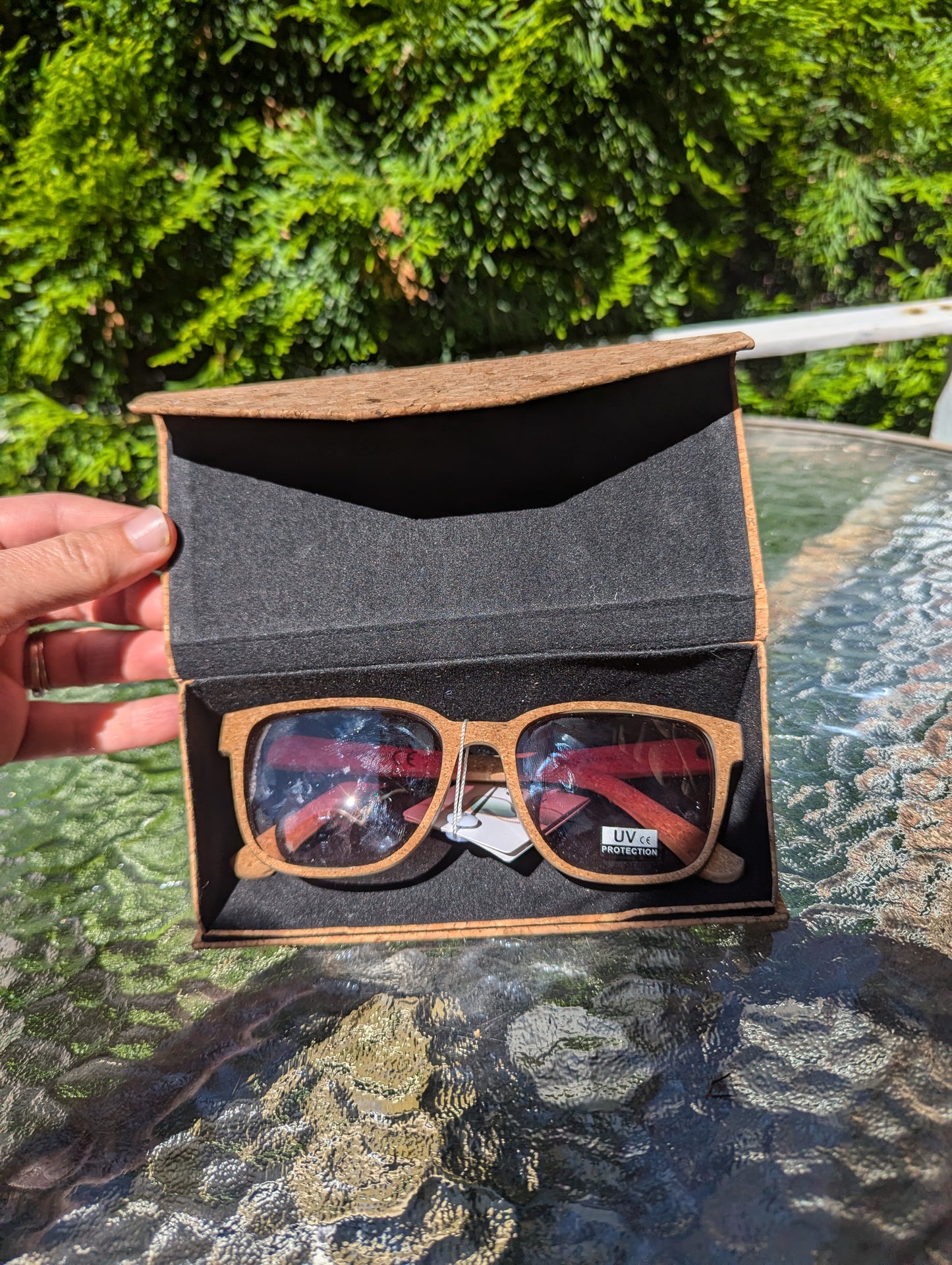 Cork Sunglasses And Case