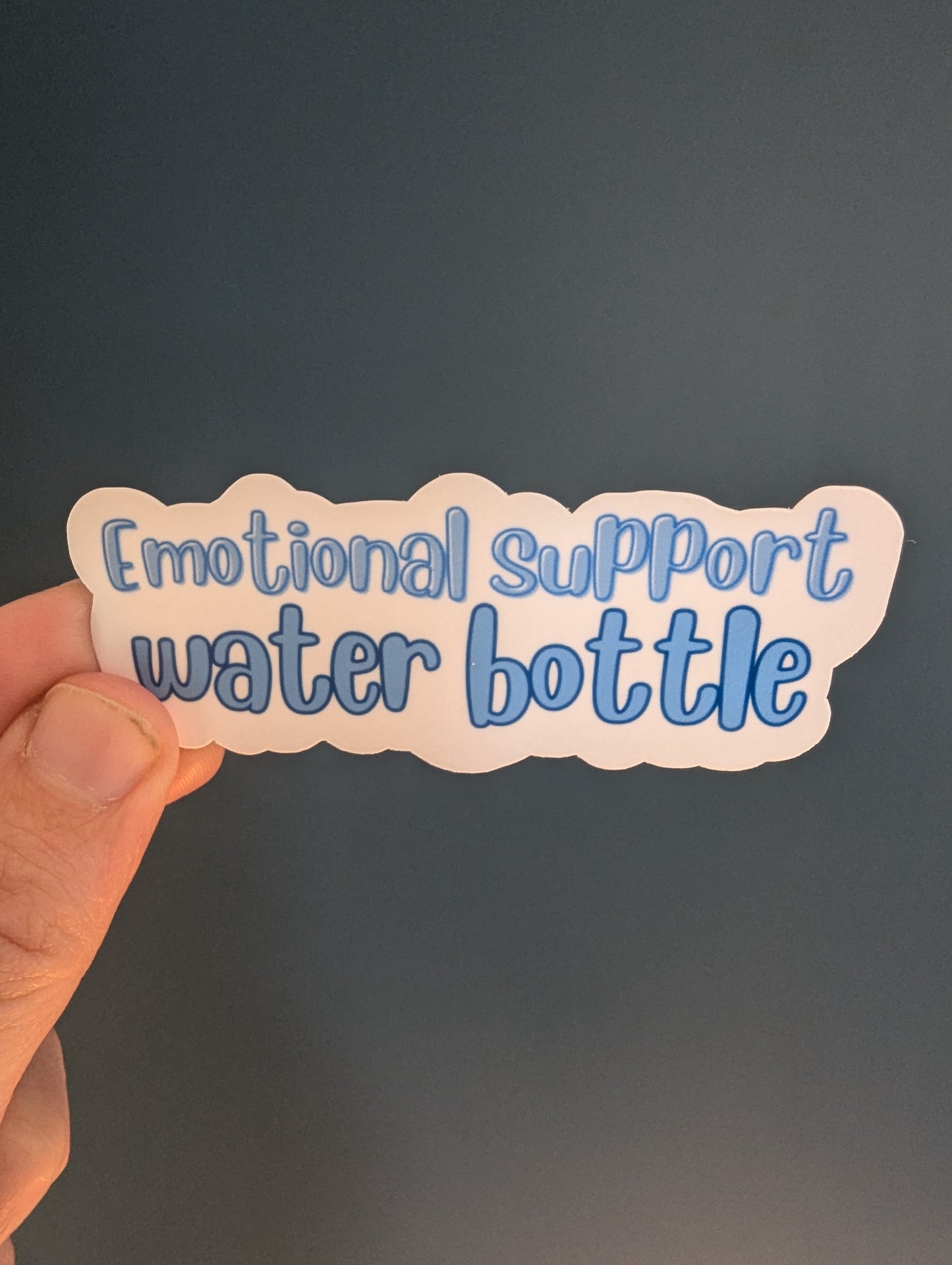 Emotional Support Water Bottle