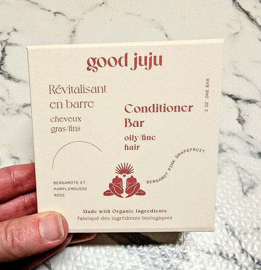 Good Juju Shampoo and Conditioner Bar For Oily Hair