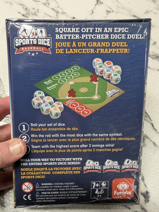 Sports Dice Baseball Game