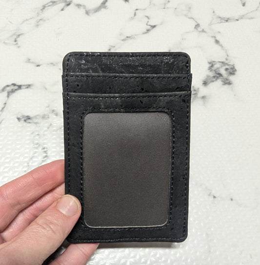 Men's Slim Wallet Made Of Cork