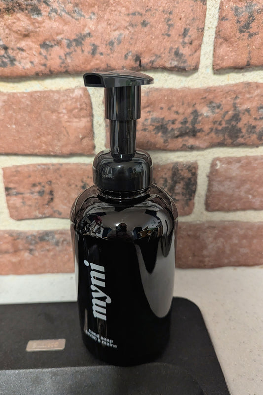 Myni Glass Foaming Hand Soap Bottle