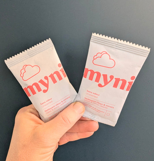 Myni Glass And Mirror Cleaner Pods-unscented