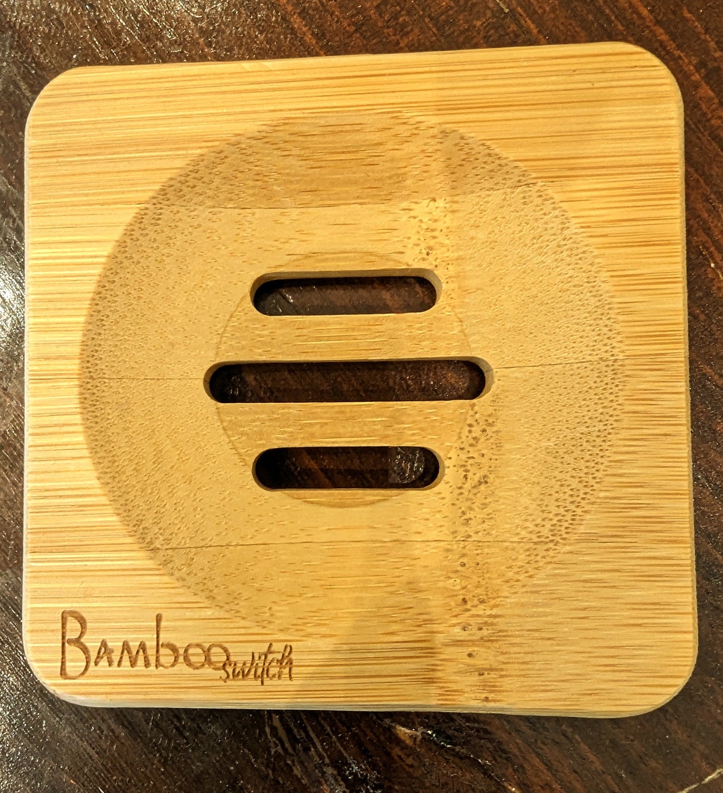 Keep Bars Dry and Bacteria-Free - Bamboo Holder