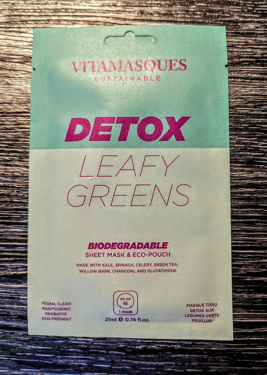 Vitamasqoues Biodegradable Sheet Mask-Glow