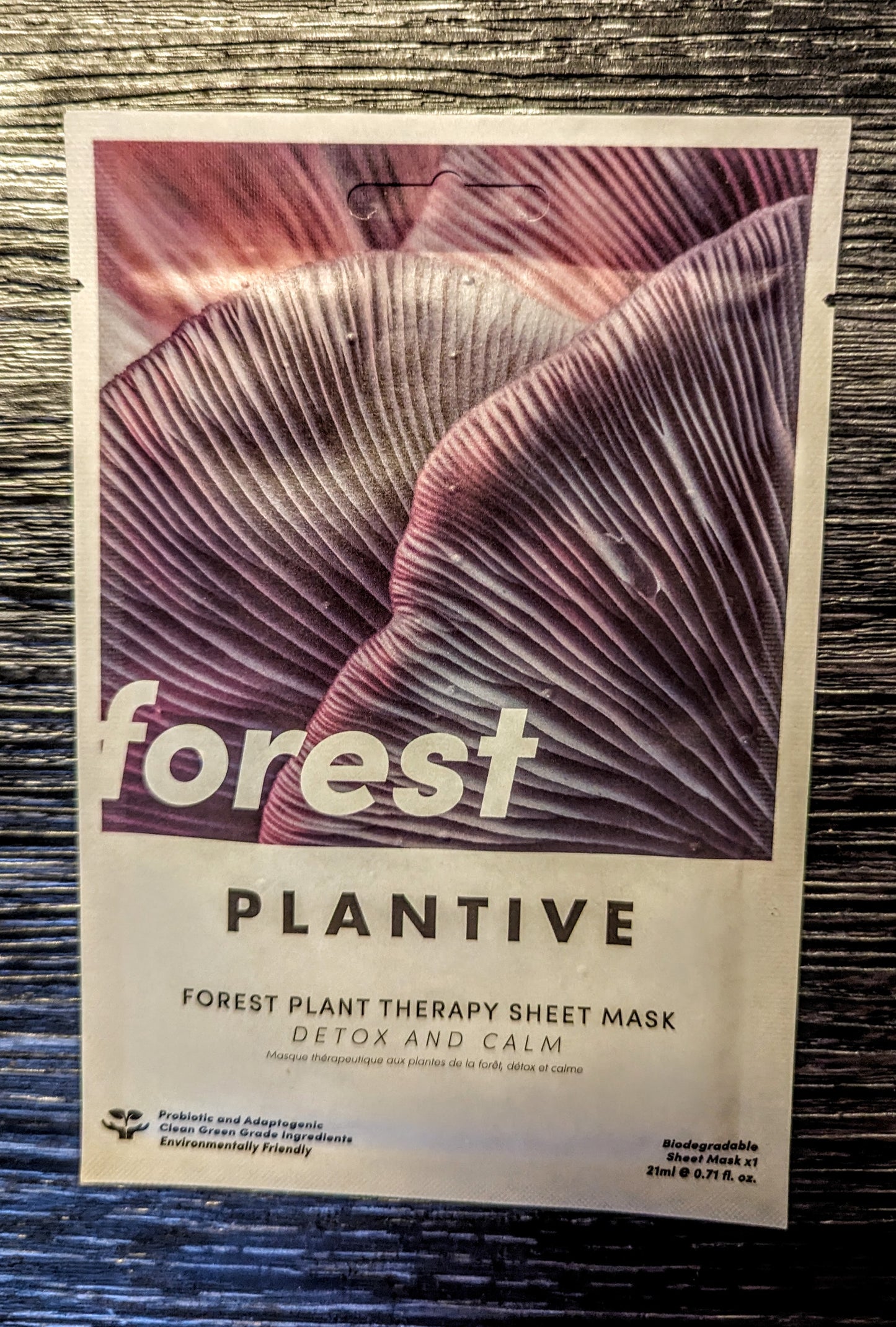 Vitamasques  Biodegradable Sheet Mask- Forest Plantive