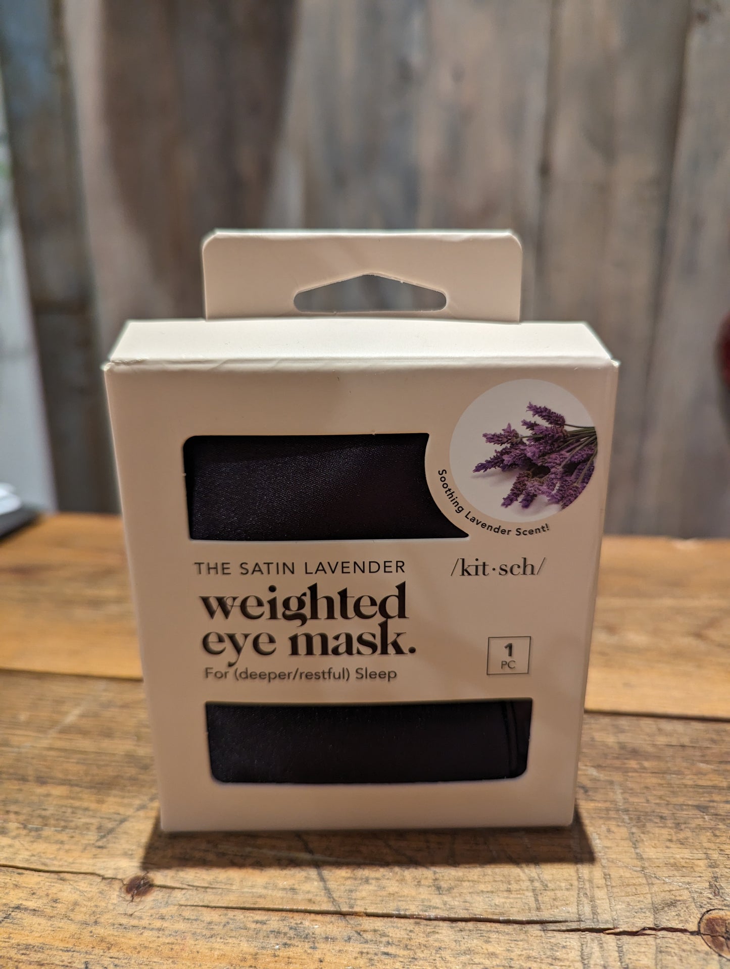 Kitsch Lavender Weighted Eye Mask