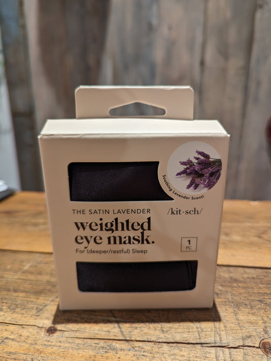 Kitsch Lavender Weighted Eye Mask