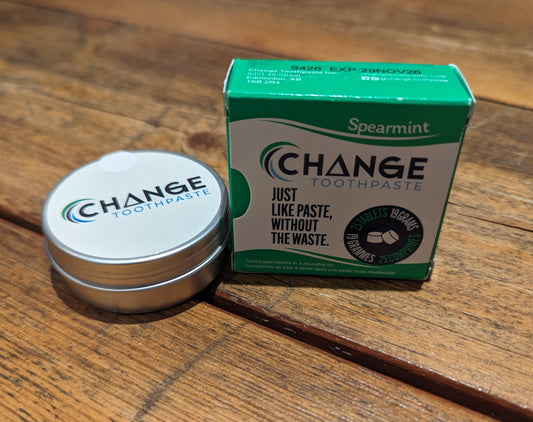 Change Toothpaste Tablets- Travel Tin