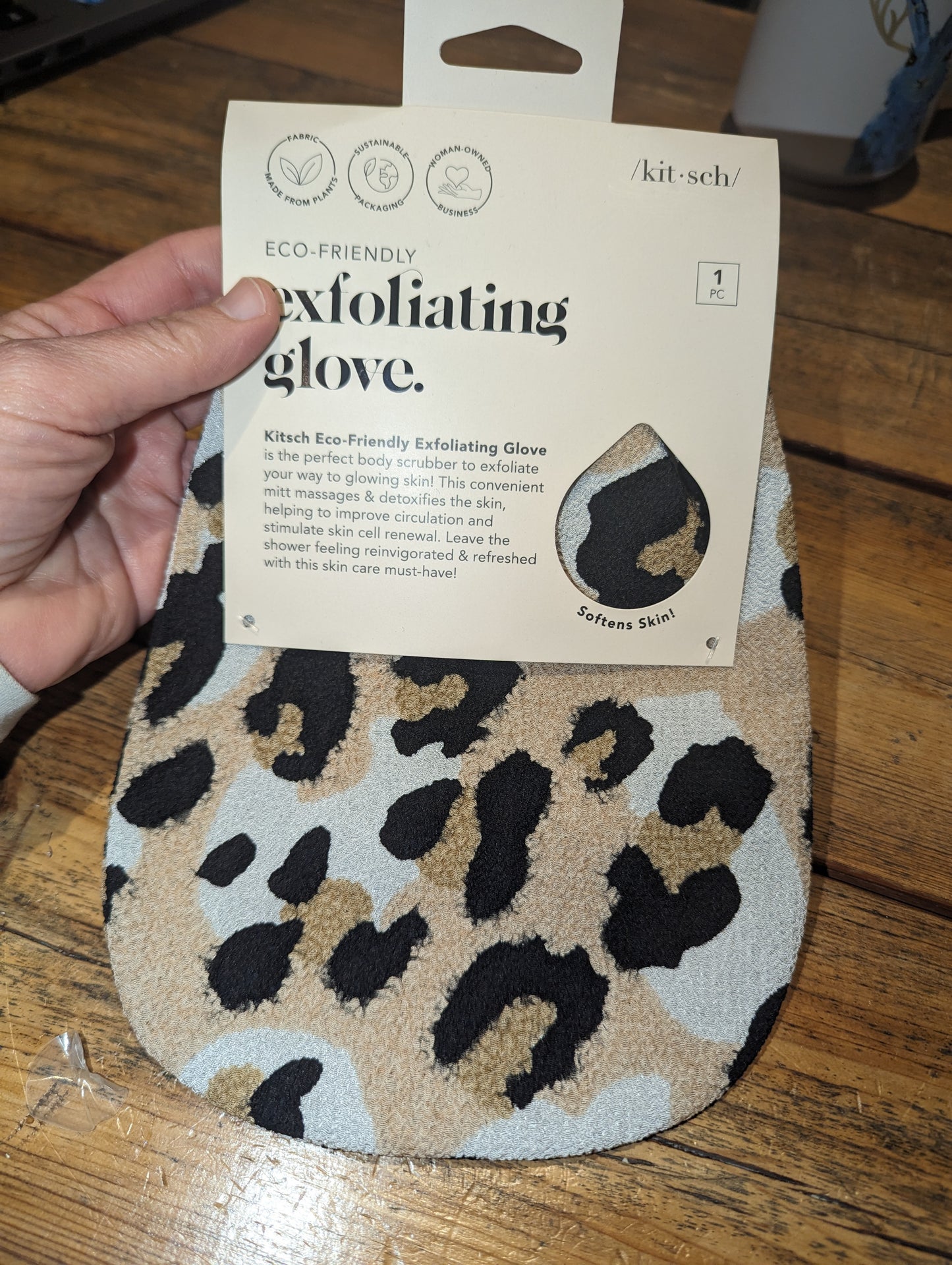 Kitsch Exfoliating Mitt- Lepord