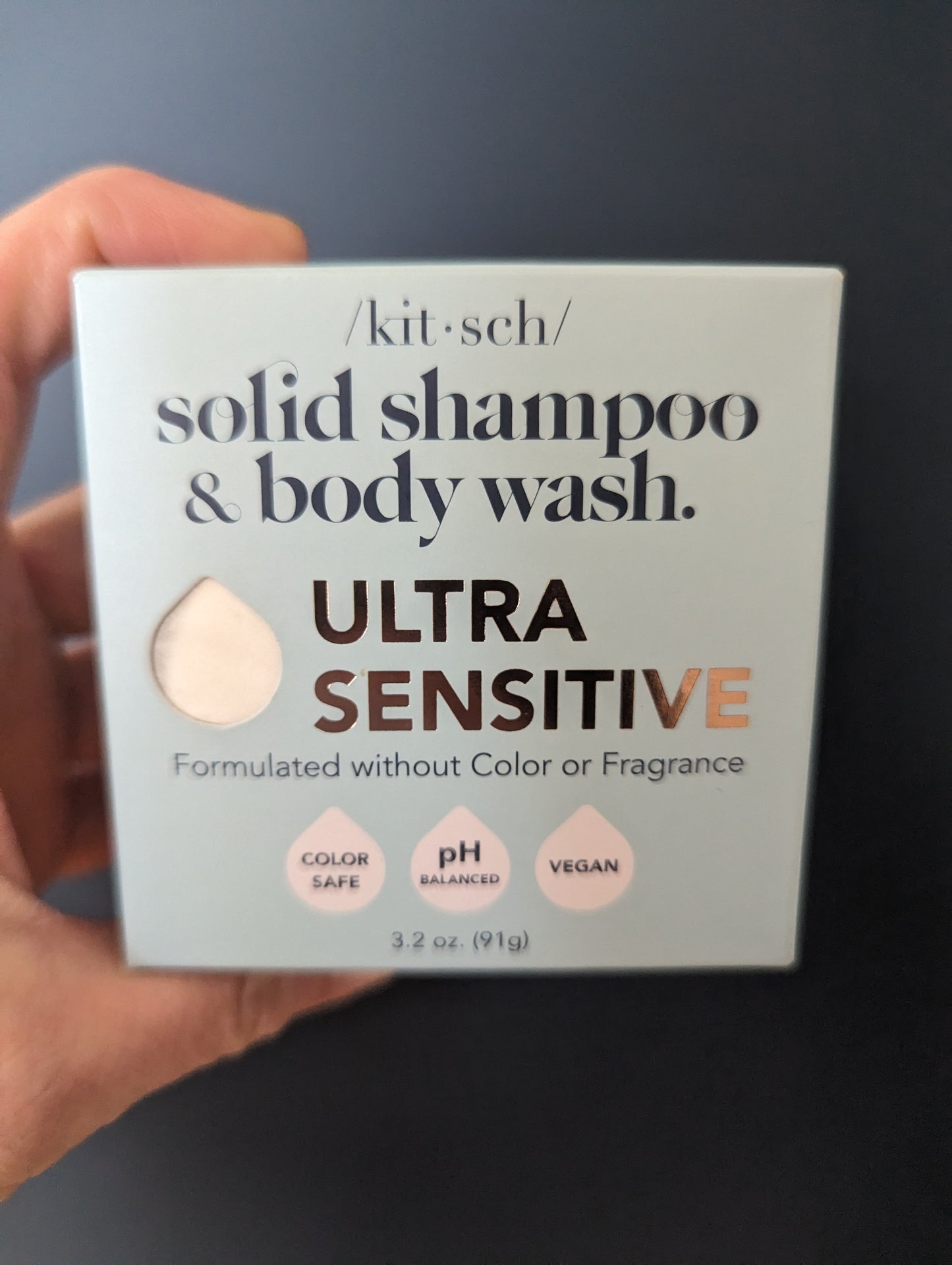 Kitsch Shampoo And Body Bar for Ultra Sensitive Skin