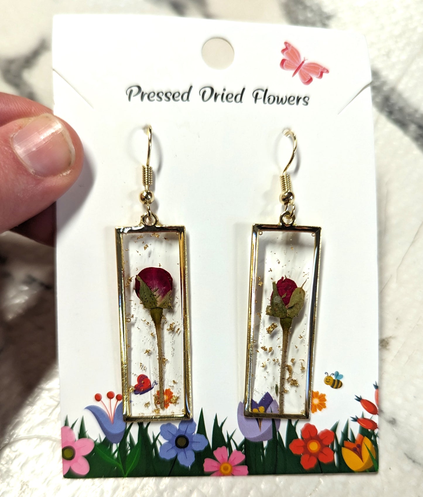 Mio Queen Dried Flower Earrings