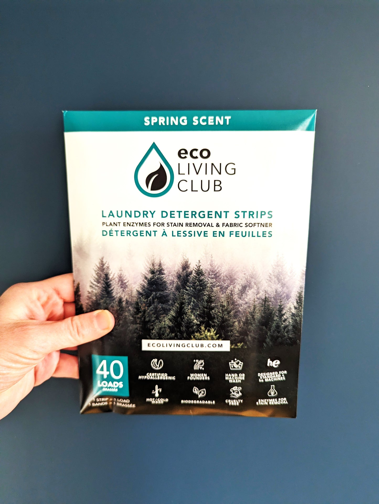 Eco Living Club Laundry Strips- 40 Loads