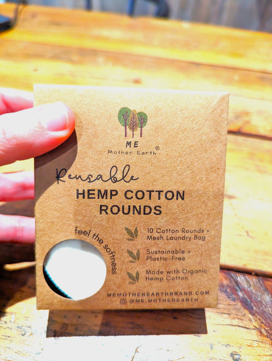 Hemp Facial Rounds