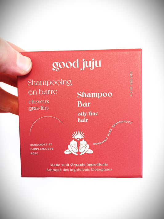 Good Juju Shampoo and Conditioner Bar For Oily Hair