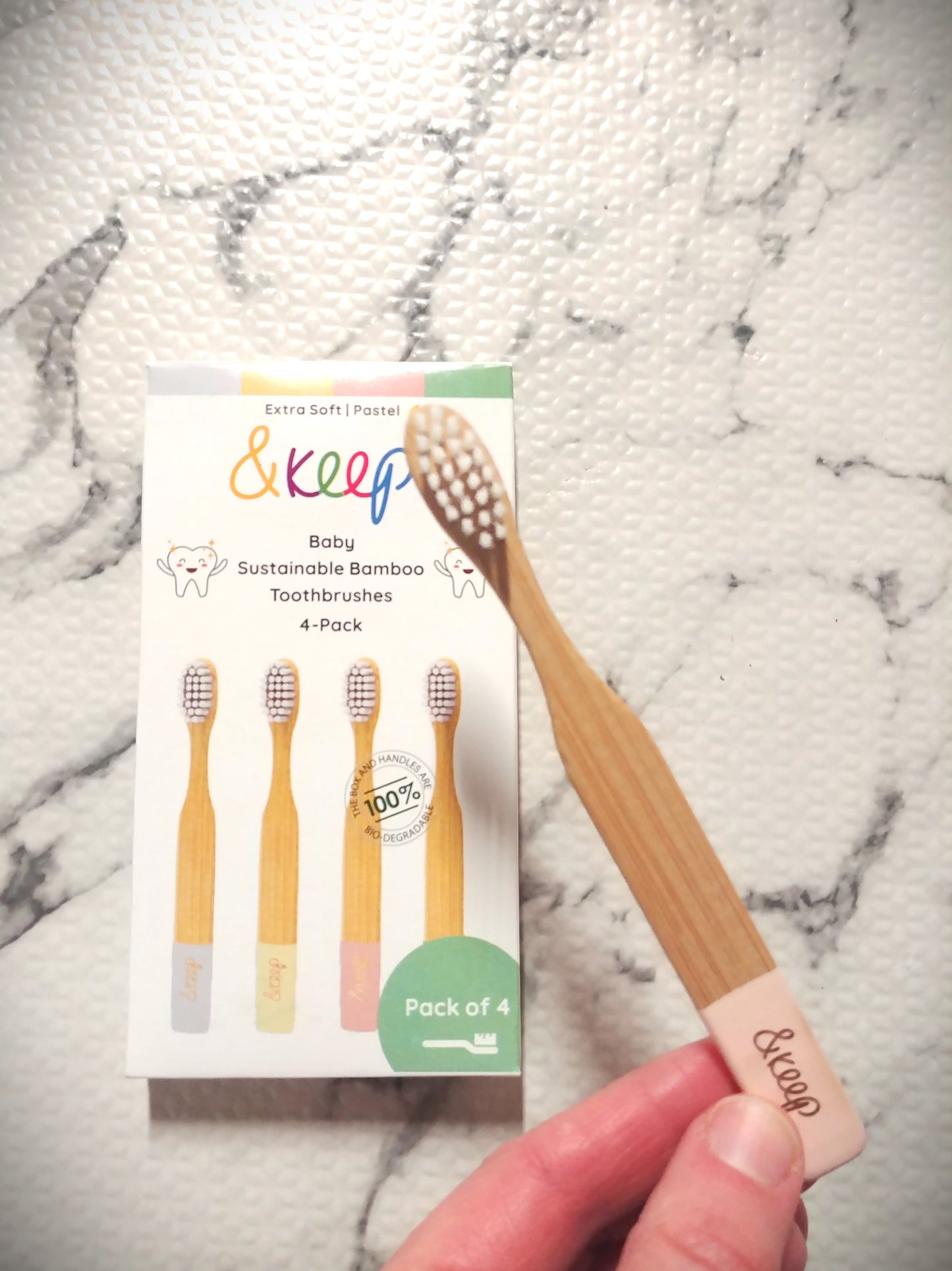 Bamboo Baby Toothbrushes - Gentle on Gums and Teeth