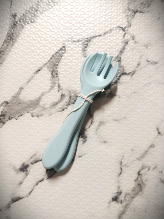 Silicone Fork and Spoon