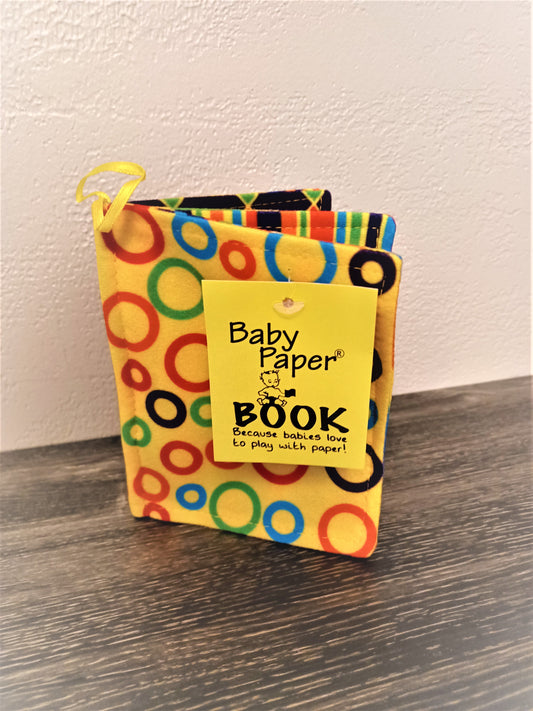 Baby Crinkle Paper Book - Multi-Sensory Cloth Book