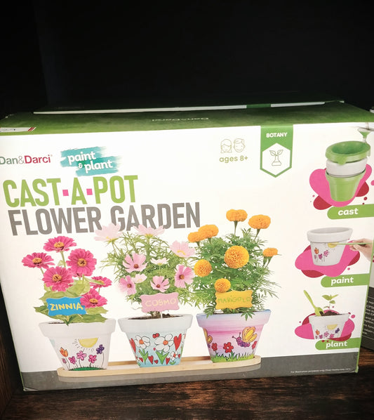 Cast A Pot Flower Garden